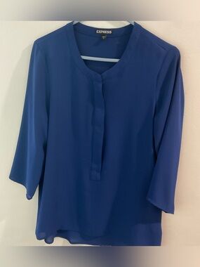 Express Women's Cobalt Blouse